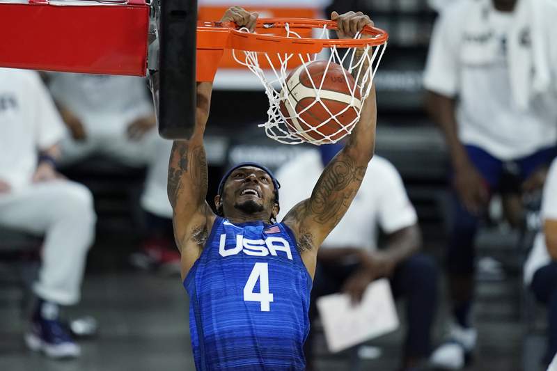 Kevin Durant and Bradley Beal lead Team USA to first exhibition victory  with win over Argentina